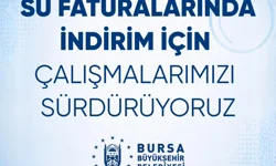 Bursa'da suya indirim geliyor