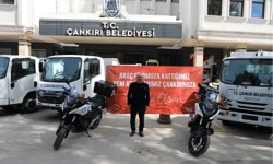 Çankırı Belediyesi yeni araç sayısı 100'ü aştı