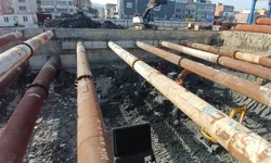 Halkapınar yeraltı araç depolama tesisi şekilleniyor