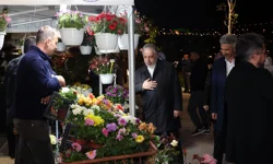 Kayseri Talas'taki Çiçek Şenliği'nde Grup Şantiye rüzgarı