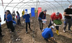 Kocaeli'de çocuklar toprakla buluştu