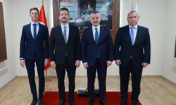 Macaristan Büyükelçisi Matis, Büyükakın'a konuk oldu