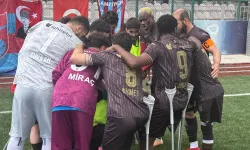 Trabzon Ampute Futbol Takımı üçüncülüğü garantiledi