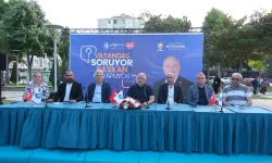 Çorum'da halkla buluşma programı