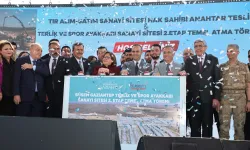 Gaziantep BÜSEM'de yeni iş yerlerinde anahtar töreni