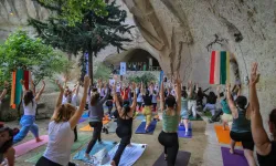 Kapadokya'nın ilk Yoga Festivali'ne büyük ilgi