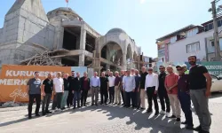 Kocaeli'de Kuruçeşme Merkez Camii inşaatı hızlı ilerliyor