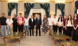 Şampiyon marşın Bursalı bestecileri Büyükşehir'de ağırlandı