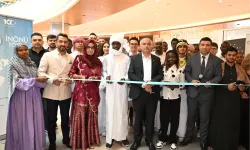 Uluslararası öğrencilerin eserleri Malatya'da görücüye çıktı