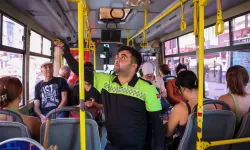 Antalya'da toplu taşımada klima denetimleri sürüyor
