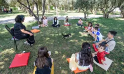 Bursa Osmangazi'de çocuklar kitapların izinde buluştu