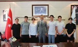 Denizli'de Başkan Çavuşoğlu LGS şampiyonlarını ağırladı