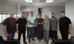 Edirneli gazetecilerden Başhekim Şimşek'e ziyaret