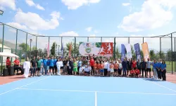 Kayseri'de 15 Temmuz Tenis Turnuvası sona erdi
