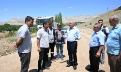 Malatya'da yol çalışmaları karayolları standardına ulaşıyor