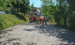 Ordu'da yarım asırlık yol sorunu çözülüyor
