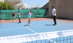 Sakarya'da Yaz Tenis Kursu'na yoğun ilgi