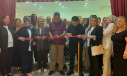 Trabzon'da kursiyerlerin eserleri yoğun ilgi gördü
