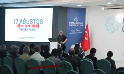 BTÜ'de 17 Ağustos Deprem Paneli gerçekleşti