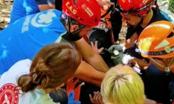 Bursa Nilüfer'de yüksekten düşen vatandaş kurtarıldı