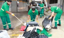 Bursa Osmangazi'de pazarlardan aylık 600 ton atık toplanıyor