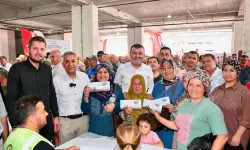 Denizli'de üreticinin yüzü Büyükşehir ile gülüyor