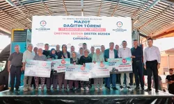 Denizli'de üreticiye mazot desteği