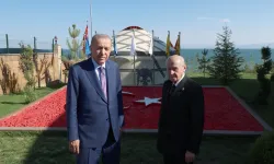 Erdoğan ve Bahçeli'den Ahlat'ta anlamlı buluşma