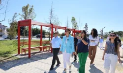 Eskişehir Gündoğdu'da yeşil alan çalışması