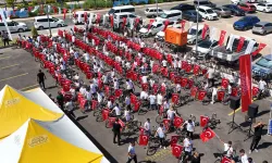 Gaziantep'te Yaz Kur'an Kursu öğrencilerine bisikletli ödül