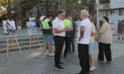 İMO Bursa'dan Mudanya'da deprem farkındalık standı