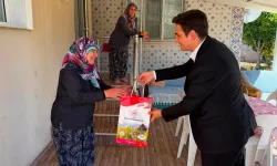 Kaymakam Güzel'den İbriktepe'de şehit aileleri ve gazilere ziyaret
