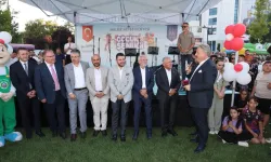 Kayseri Melikgazi'nin şenliğinde çocuklar doyasıyla eğlendi