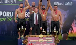 Orhan Okulu Ulugazi'nin yeni başpehlivanı oldu