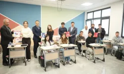 Bursa Yenişehir'de üniversite hazırlığa 3 bin kitap desteği