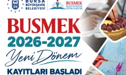 BUSMEK için yeni dönem kayıt vakti