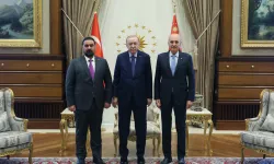 Cumhurbaşkanı Erdoğan, Irak Temsilciler Meclisi Başkanı Halbusi'yi kabul etti