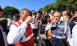 İSKİ Kağıthane-Bahçelievler-Sefaköy İçme Suyu Tüneli hizmete açıldı... İlk suyu içtiler