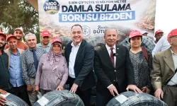 Manisa Salihli'de 500 üreticiye damlama sulama desteği