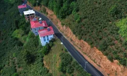 Ordu Mesudiye'de yol çalışmaları tamamlandı