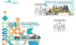 PTT'den '2026 Yılı Türk Dünyası Turizm Başkenti Ankara' konulu ilkgün zarfı