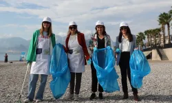 Antalya'da Konyaaltı sahillerinde plastik atıklara karşı yeni proje