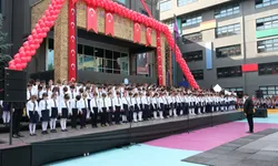 Cumhuriyetin 103. yılı Şahinkaya'da coşkuyla kutlandı