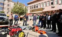 Keşan Milli Eğitim'de afet ve tahliye tatbikatı