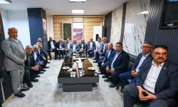 Manisa'da Başkan Dutlulu, Köprübaşılı muhtarlarla buluştu