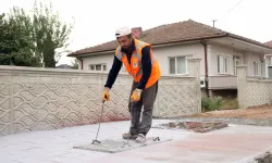 Sakarya Hanlı-OSB duble yolunda önce kaldırım ve bisiklet yolu