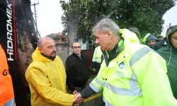 Sakarya'da Vali Doğan ve Başkan Alemdar afet bölgelerinde