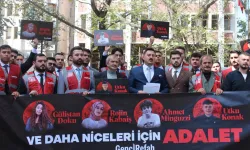 Yeniden Refah Gençlik Kolları'ndan Adalet Bakanlığı önünde 'adalet' çağrısı