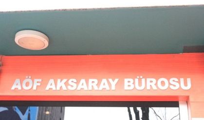 AÖF  bürosu Aksaray Fatih