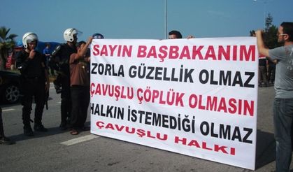 Çavuşlu karıştı